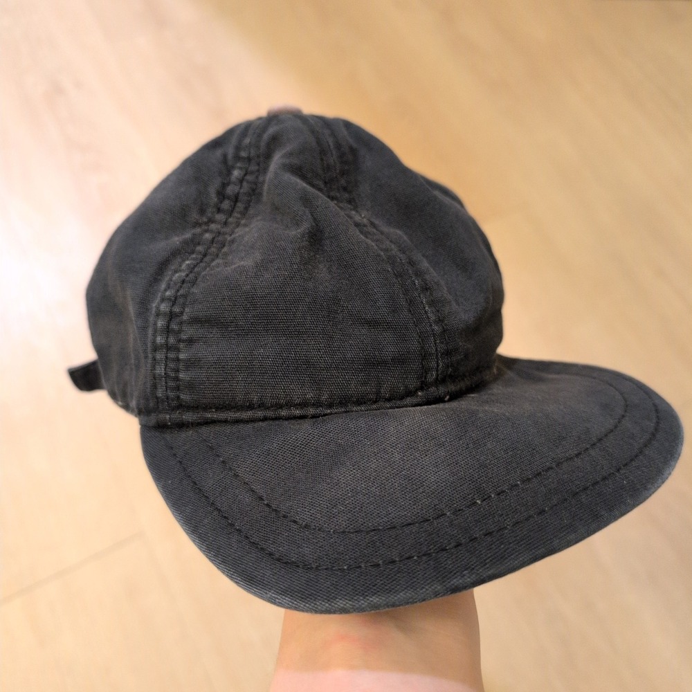 Goorin Bros Everyday Originals Black Canvas Adjustable Baseball Hat Cap San Fran